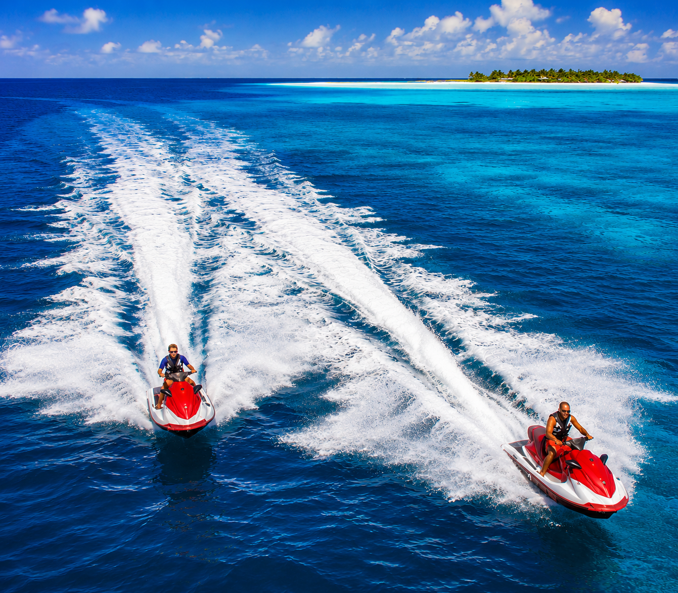 Jet-ski (with guide on separate Jet-ski) 90 Minutes